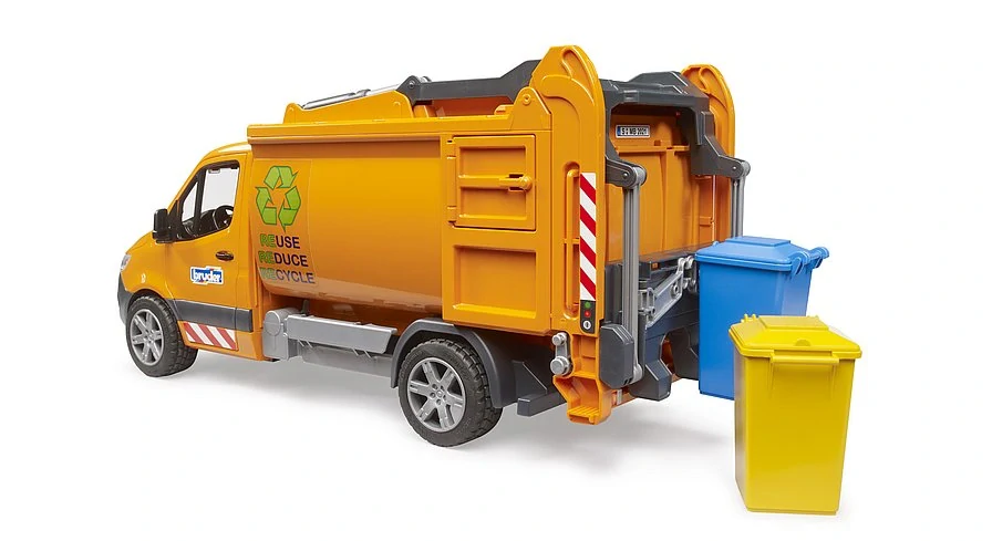BRUDER 2682 Mercedes-Benz Sprinter popelář malý