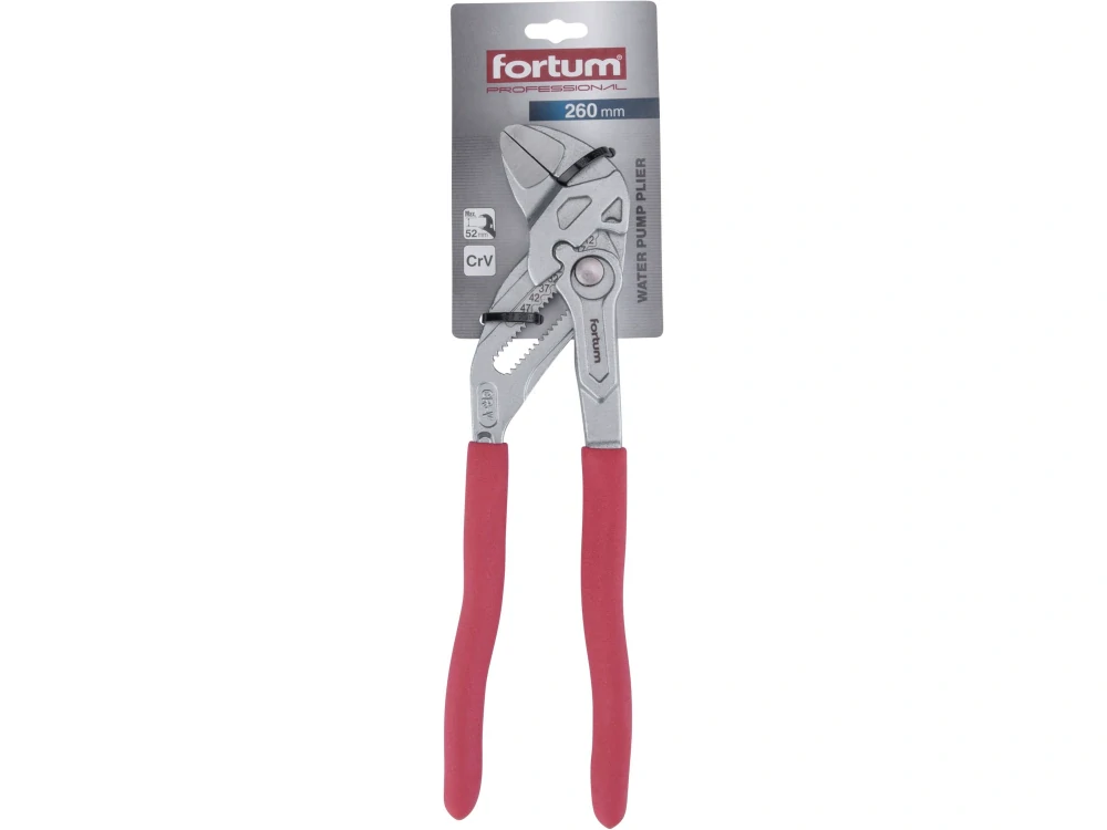 Klíč klešťový stavitelný 260mm CrV FORTUM 4770212