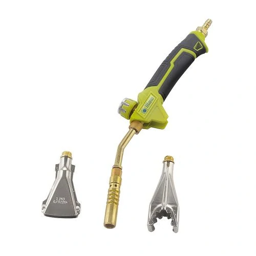 Plynová pájecí Hobby souprava MEVA UH004 – 3 typy hořáků na PB láhve