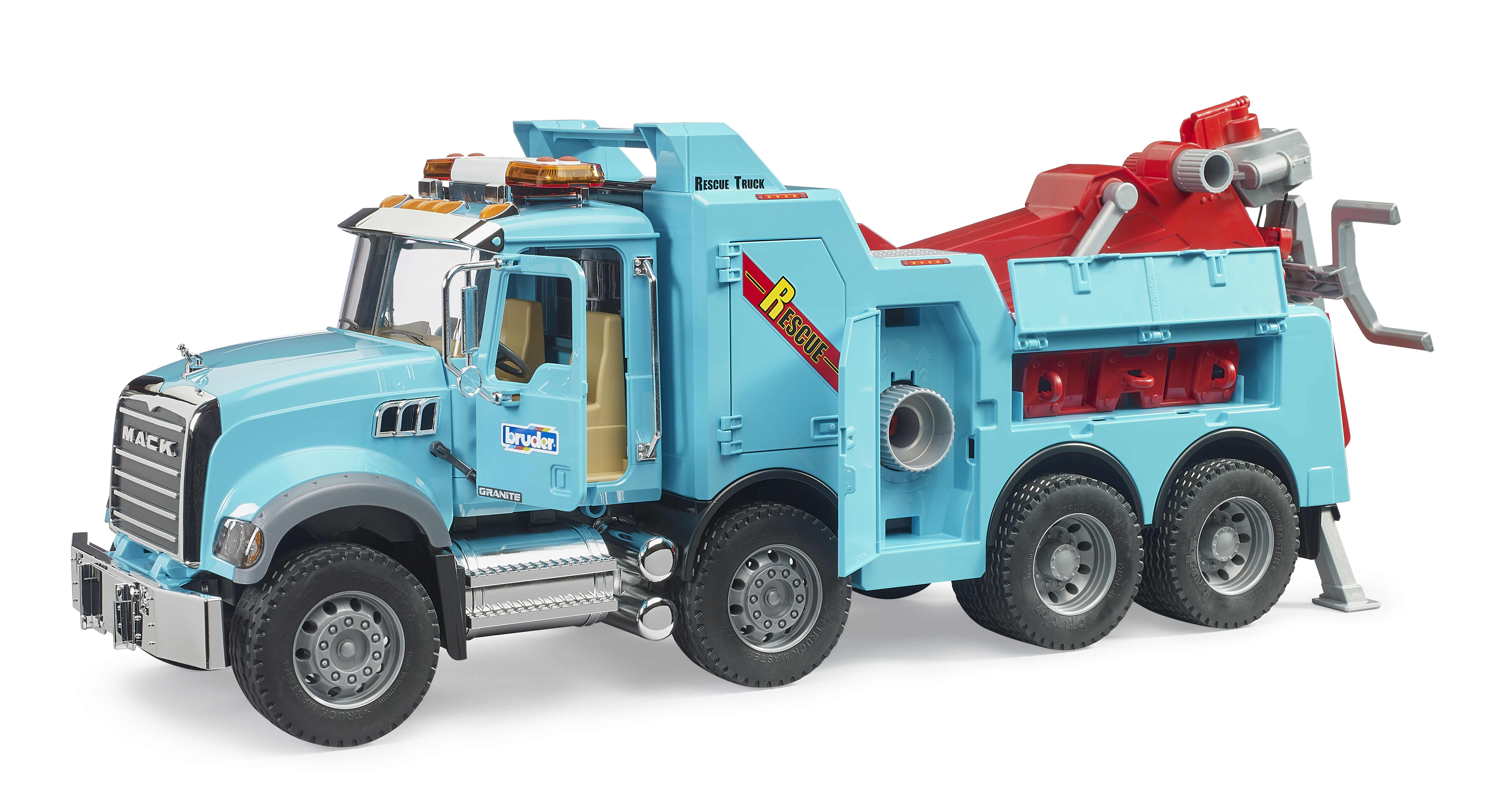 BRUDER 2831 MACK Granite těžky odtahový vůz se L+S modulem BR2831