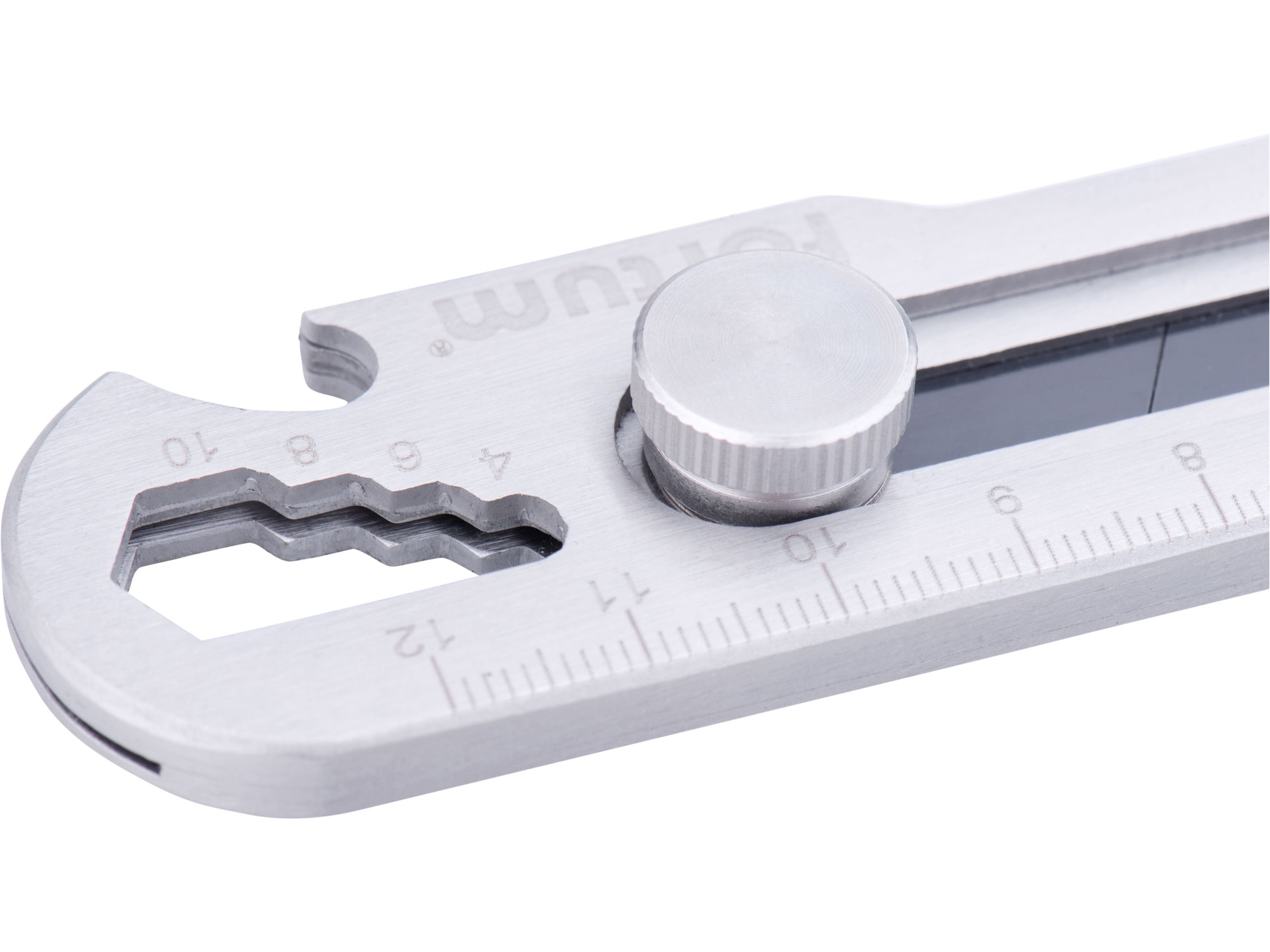Nůž ulamovací celokovový nerez 5v1, 18mm, Auto-lock, SK2 FORTRUM 4780025