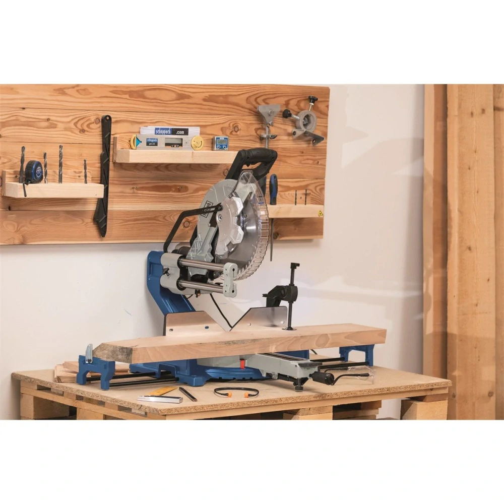 Scheppach HM 305 SL pokosová pila s potahem a laserem, 2000 W, 305 mm 5901223901