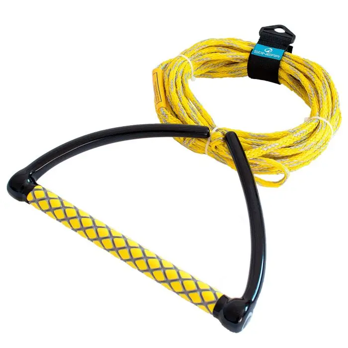 Spinera tahací lano s hrazdou pro wakeboard/kneeboard délka 19,8 m, rukojeť 38 cm 19380