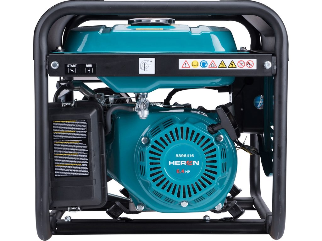 Elektrocentrála 2,8kW/6,5HP HERON 8896416 benzin