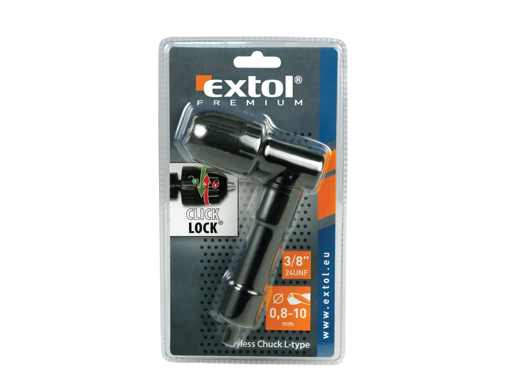 Pravoúhlý nástavec na vrtačku EXTOL PREMIUM 8898012