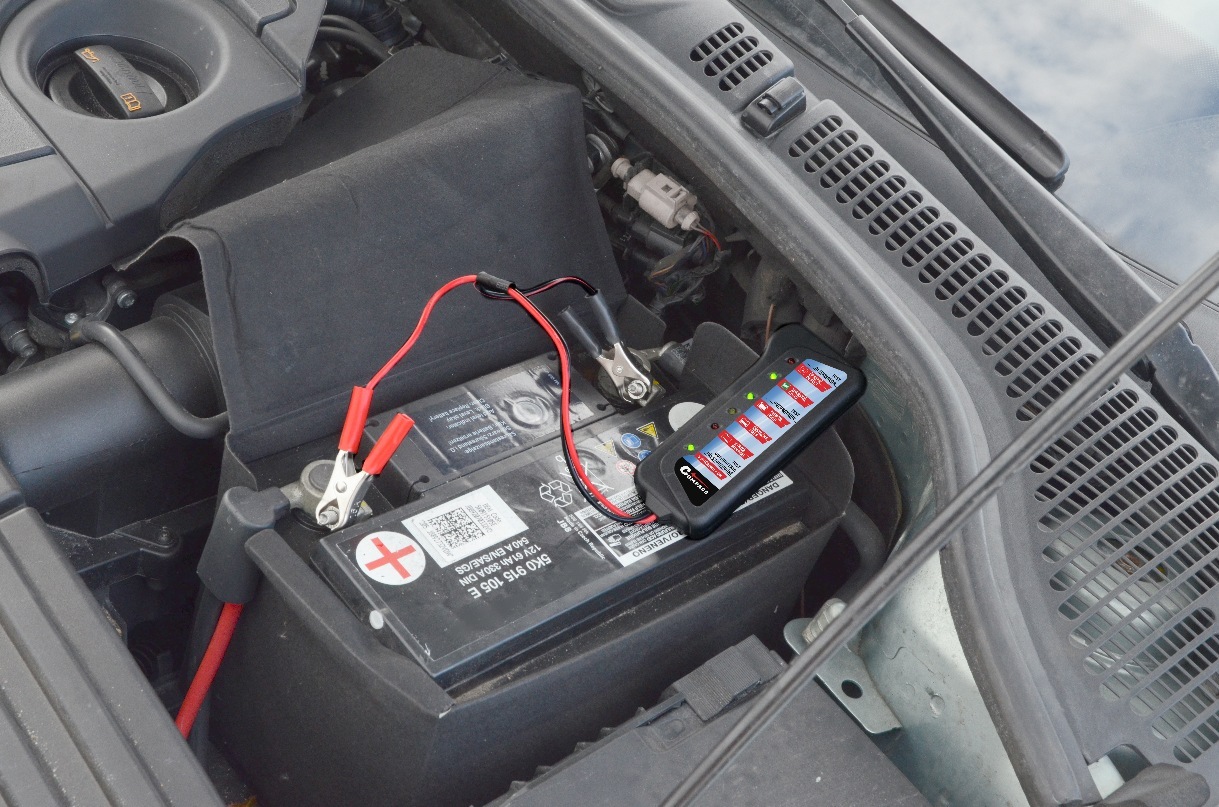 Tester autobaterie a alternátoru 12V COMPASS 07170