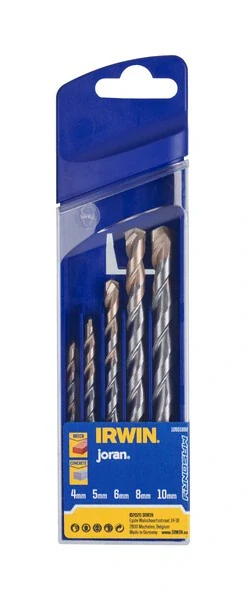 IRWIN Vrtáky 4-10mm Joran Masonry sada 5ks 10501892