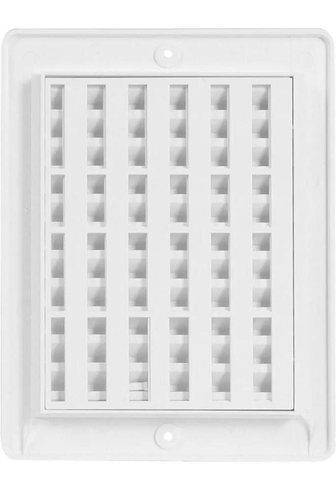 HACO Mřížka 150x200mm větrací s rámečkem uzavíratelná bílá 0209