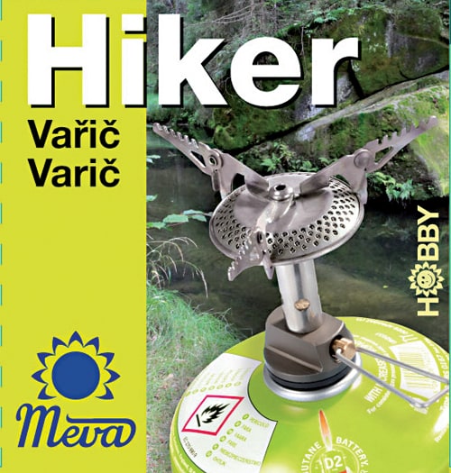Plynový vařič HIKER jednohořák PB MEVA UKP14003