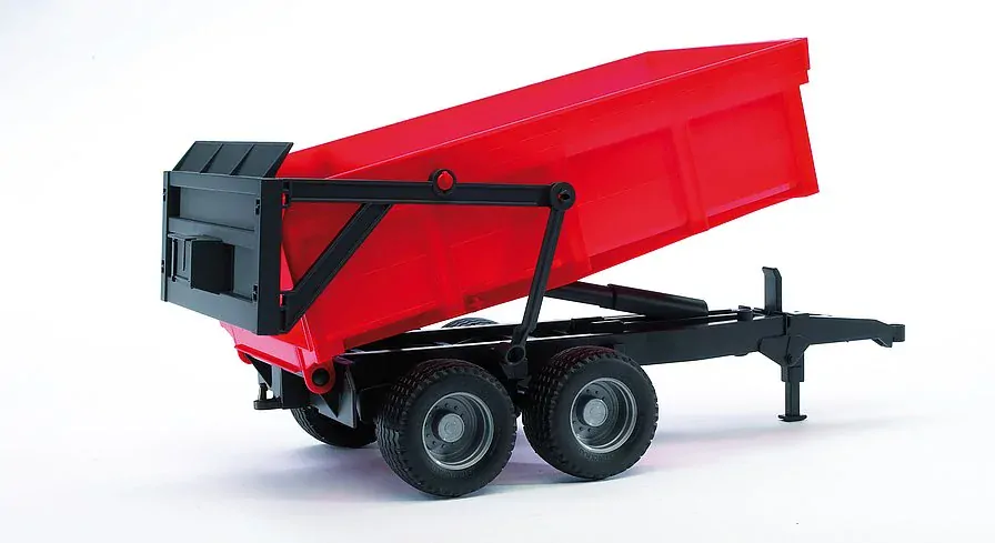 BRUDER 2211 Přívěs automatická stěna - červený BR 2211
