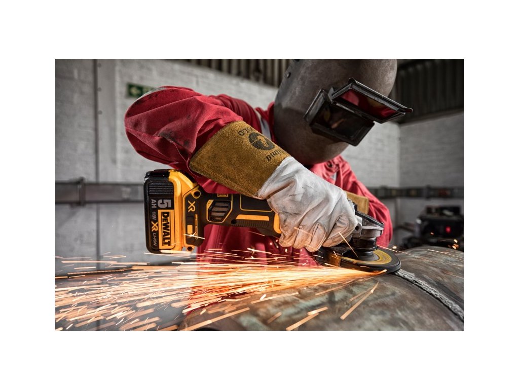 DeWALT DCG405N bruska bezuhlíková 18 V 125mm