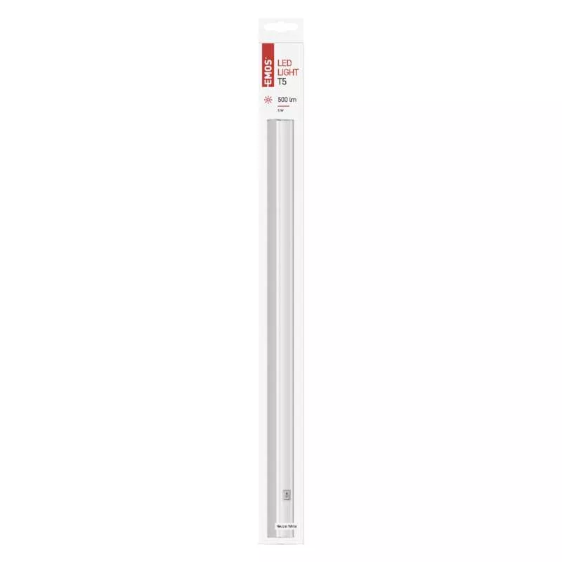 LED osvětlení T5 lišta TIGO 300mm, 5W neutrální bílá Z2110 EMOS 1531211010