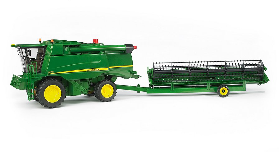 BRUDER 2132 Zelený KOMBAJN JOHN DEERE BR 2132