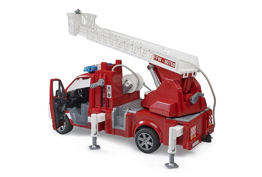 BRUDER 2673 MB Sprinter hasič žebřík se světelným a zvukovým modulem