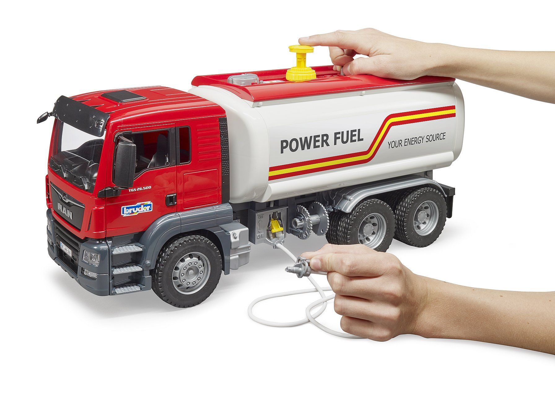 BRUDER 3775 Nákladní auto MAN TGS - cisterna