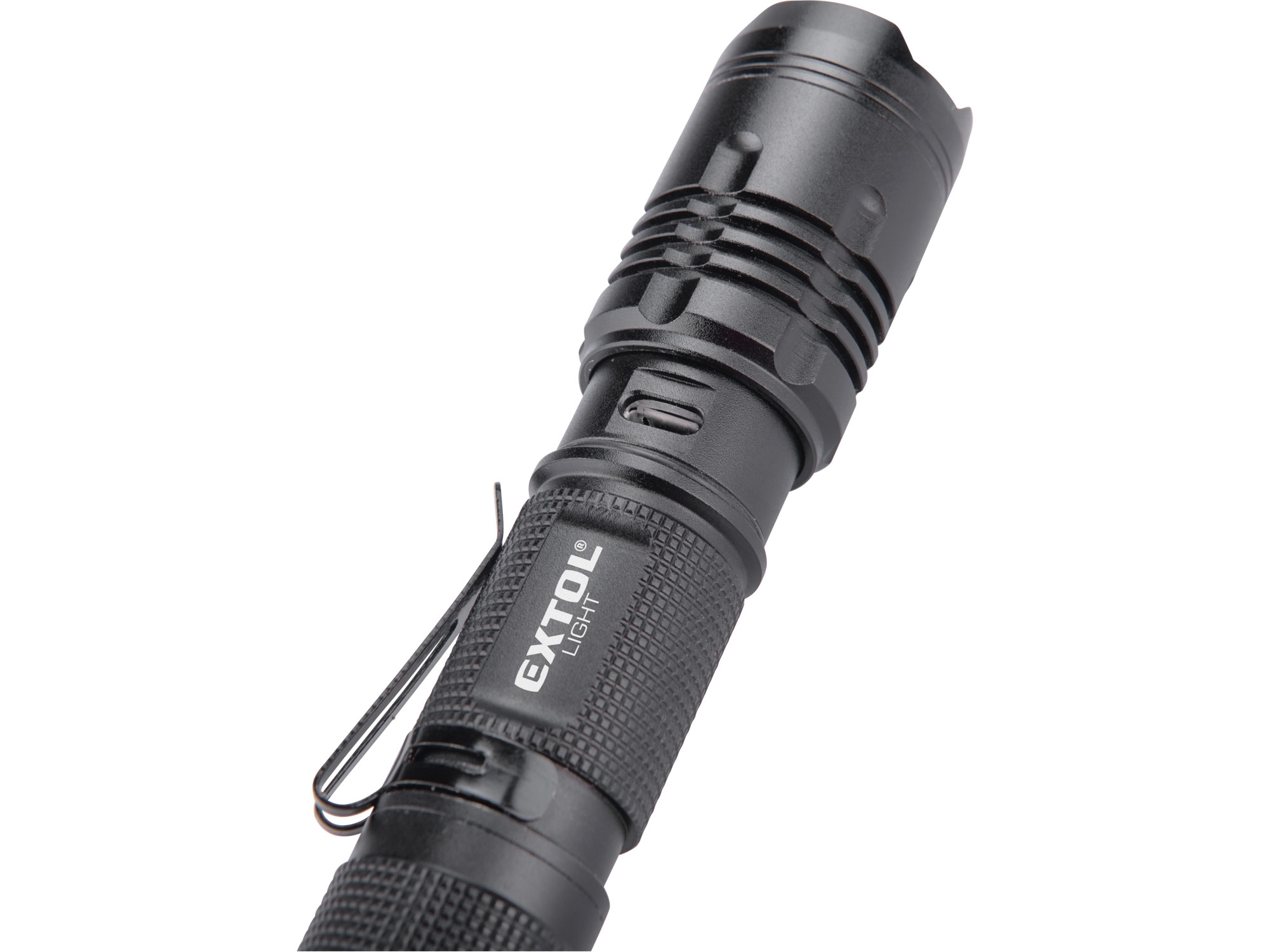 Svítilna 400lm zoom USB nabíjení CREE XTE 5W EXTOL LIGHT 43143