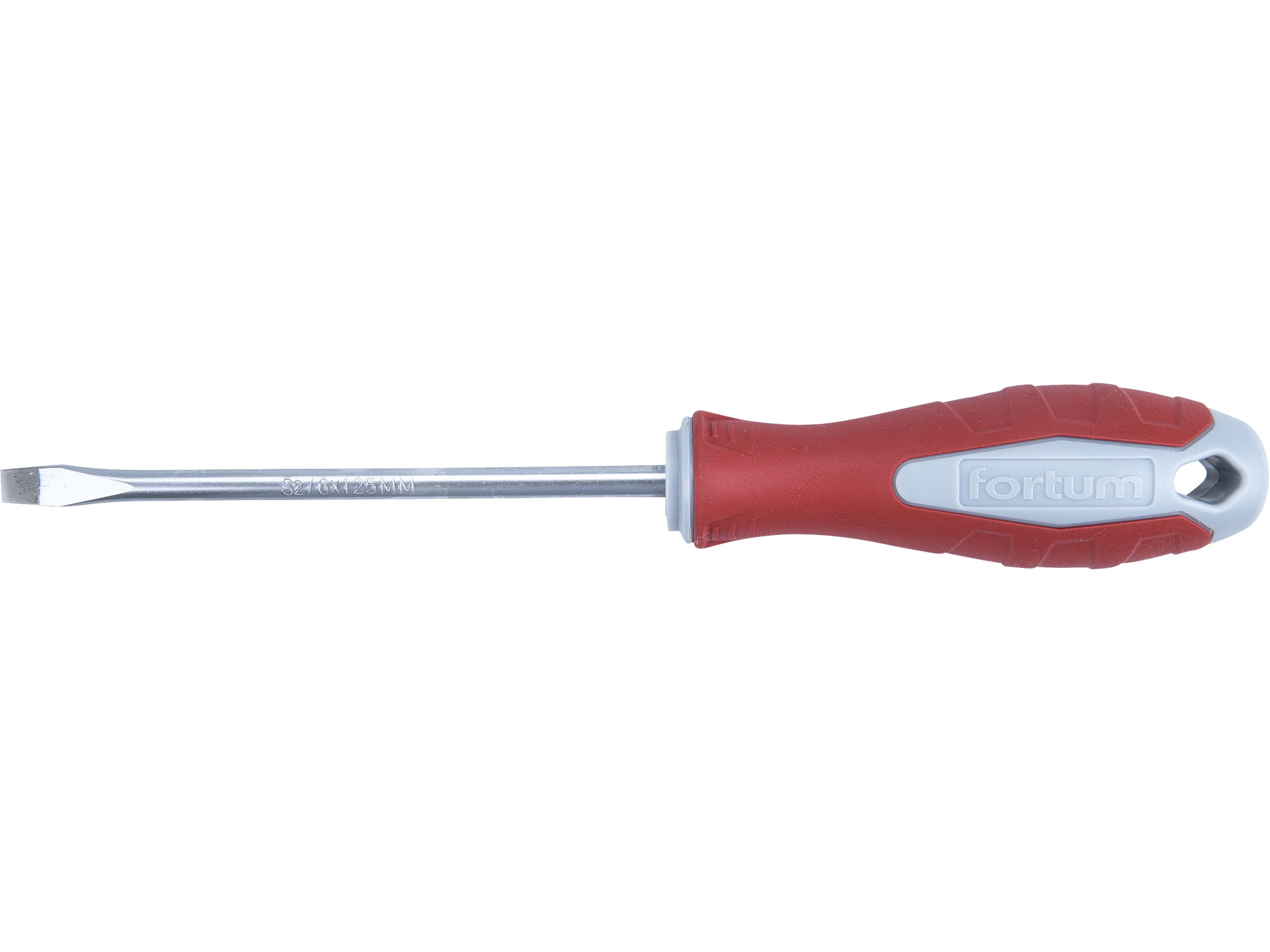 Šroubovák plochý (-) 6x125mm S2 FORTUM 4740107