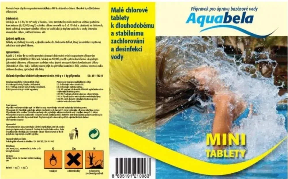 Aquabela mini tablety 1kg
