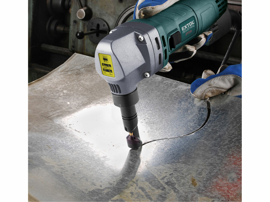 Nůžky elektrické na plech postřihovačky 600W EXTOL INDUSTRIAL 8797206