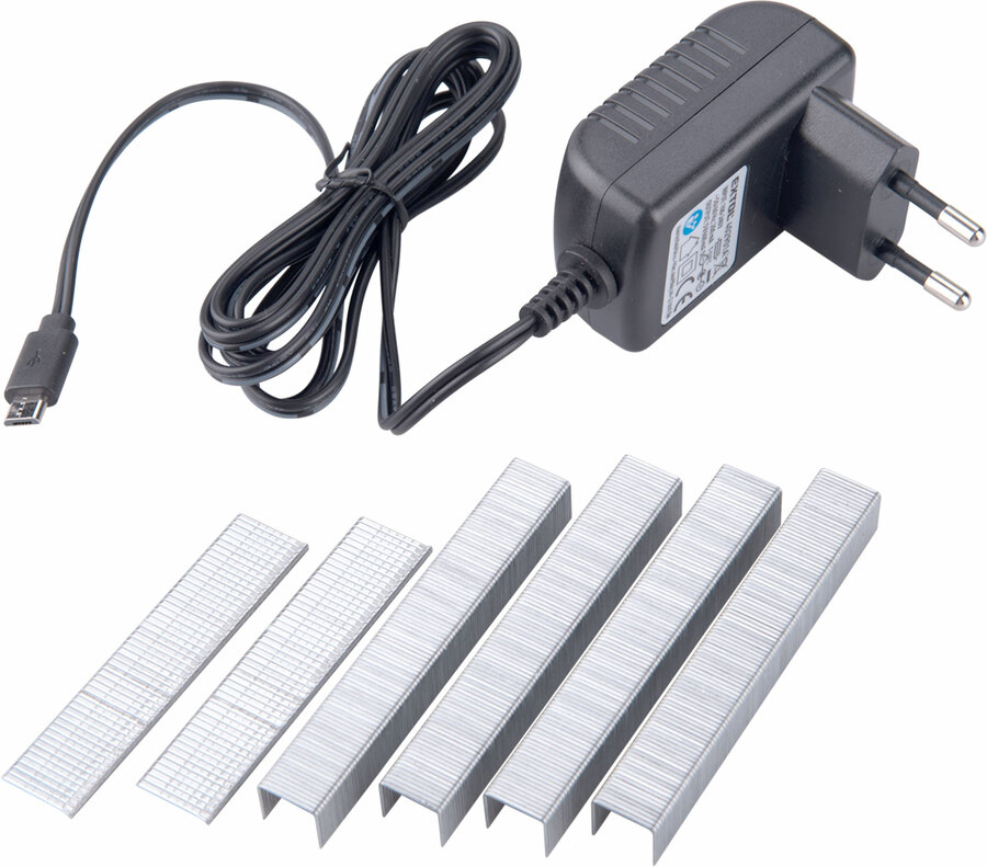 Sponkovačka/hřebíkovačka aku 4V Li-ion 1300mAh USB nabíjení EXTOL CRAFT 402901