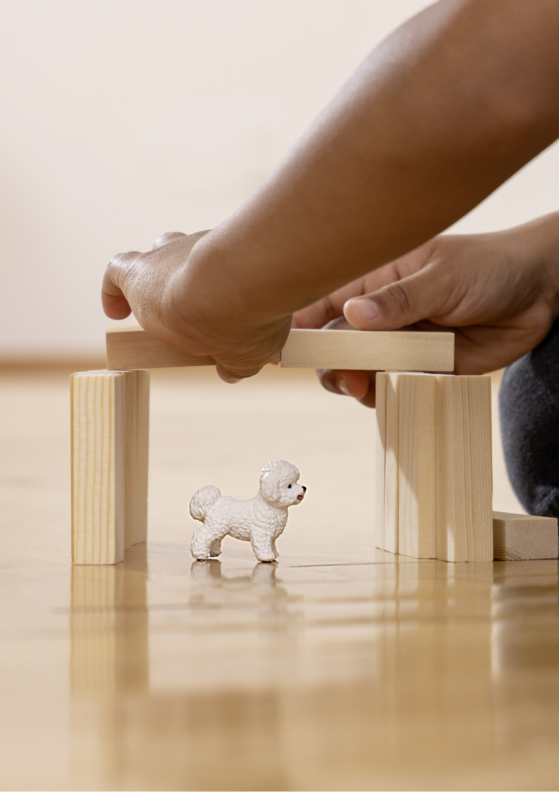 Schleich 13963 Zvířátko - Bišon frisé