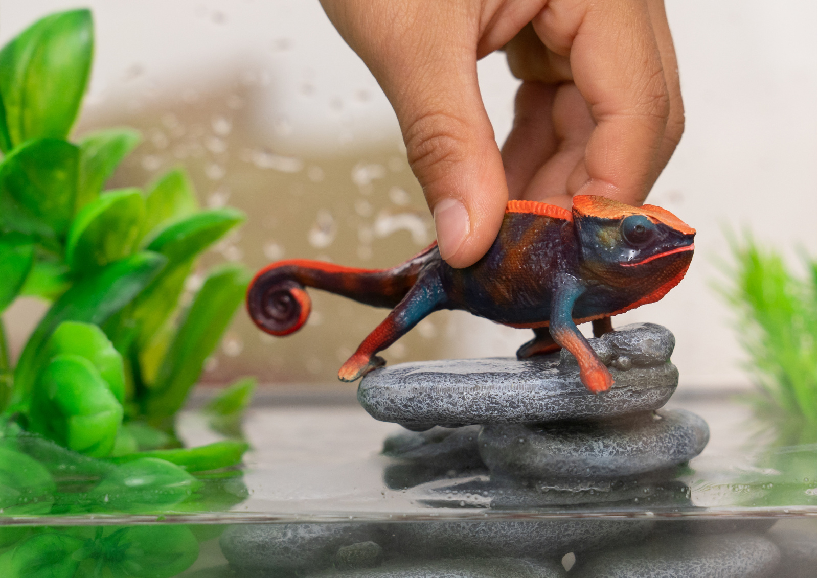 Schleich 14858 Zvířátko - Chameleon