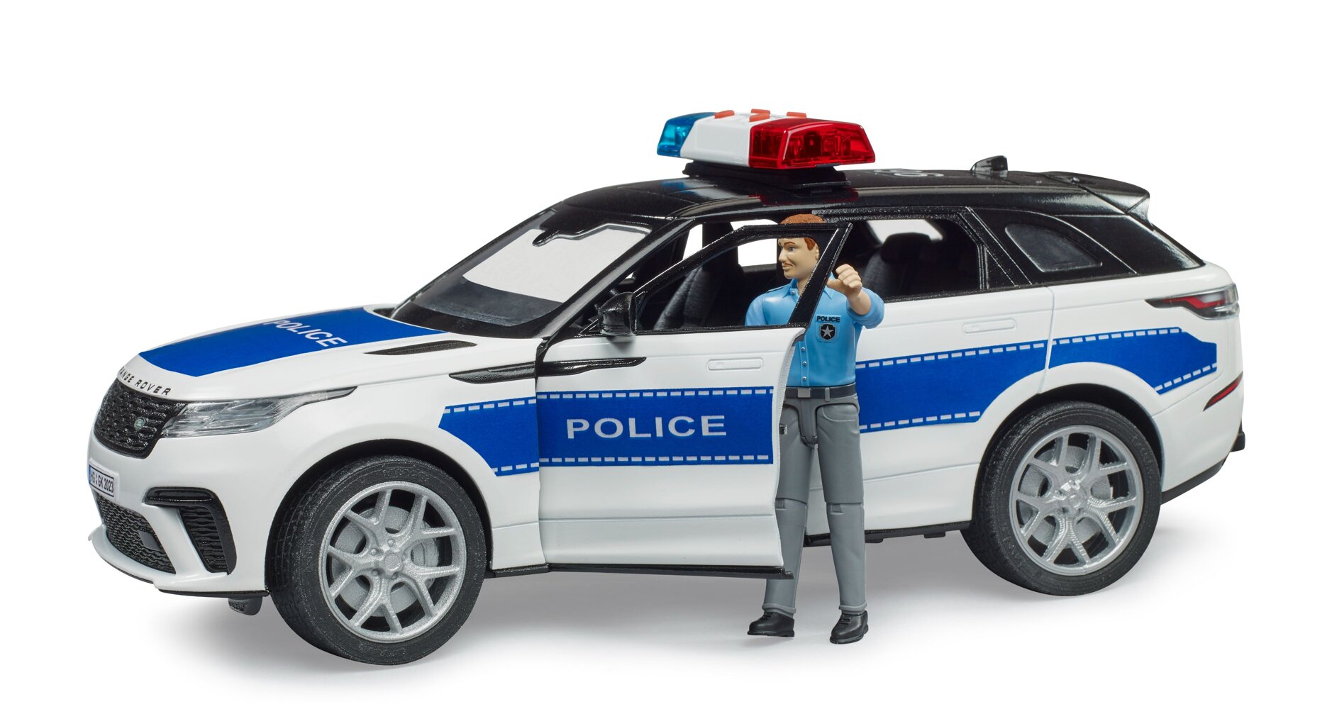 BRUDER 2890 Range Rover Velar Policie s figurkou BR2890
