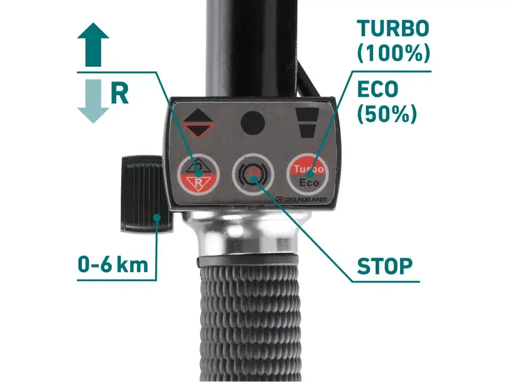 Kolečko dvoukolák s převodovkou aku, 260kg, 100l, 40V Li-ion, 6000mAh EXTOL INDUSTRIAL 8791590