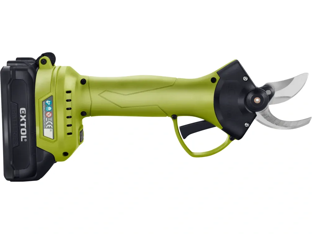 Nůžky zahradní aku, brushless, 20V Li-ion, 2Ah EXTOL CRAFT 402456
