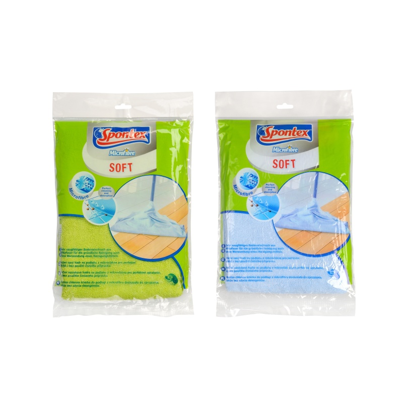 Spontex Microfibre Soft hadr na podlahu z mikrovlákna 50 x 60 cm