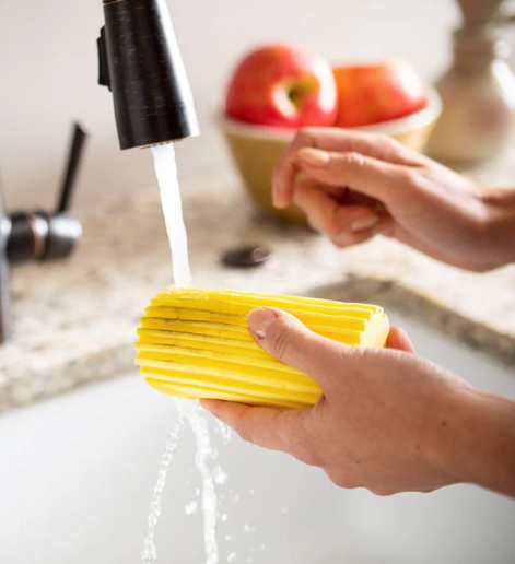 Houbička na utírání prachu Damp Duster růžová