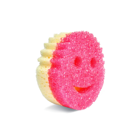 Houbička Scrub Mommy Pink Single růžová
