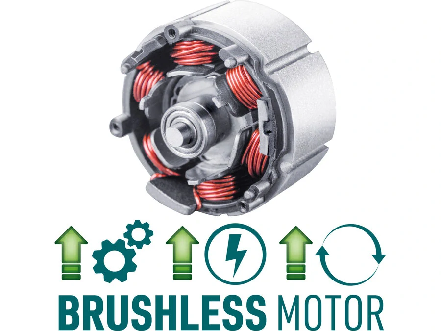 Vrtací šroubovák aku, BRUSHLESS, 16V Li-ion, 2x2Ah EXTOL INDUSTRIAL 8791152
