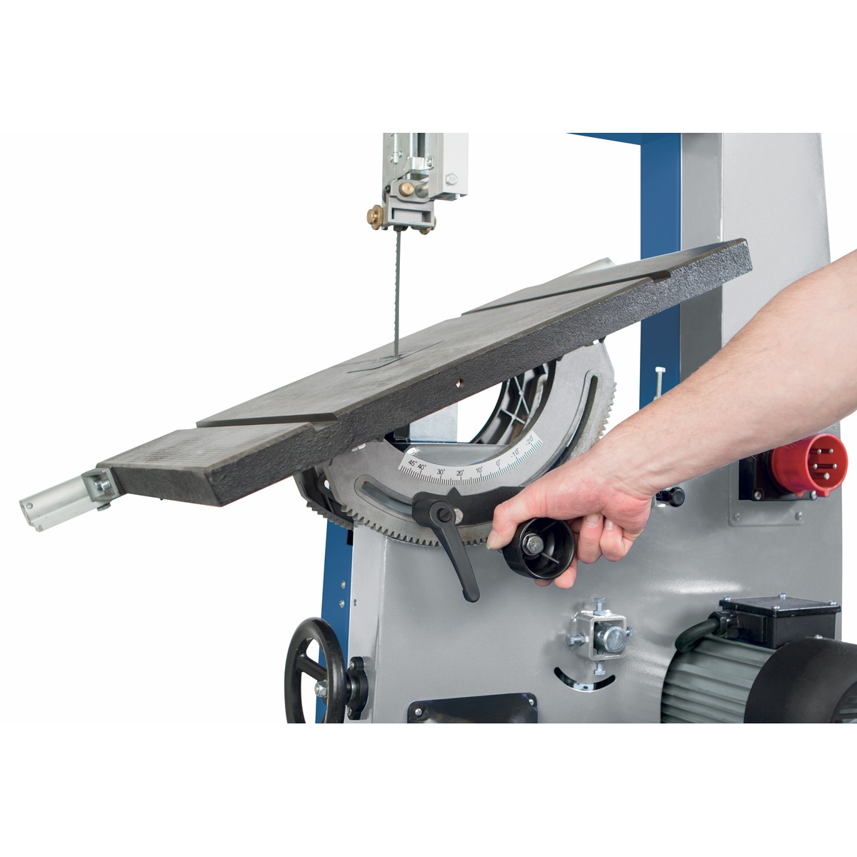 Scheppach Basa 3 – pásová pila 230 V, 300 W, výška řezu 120 mm 1901503901