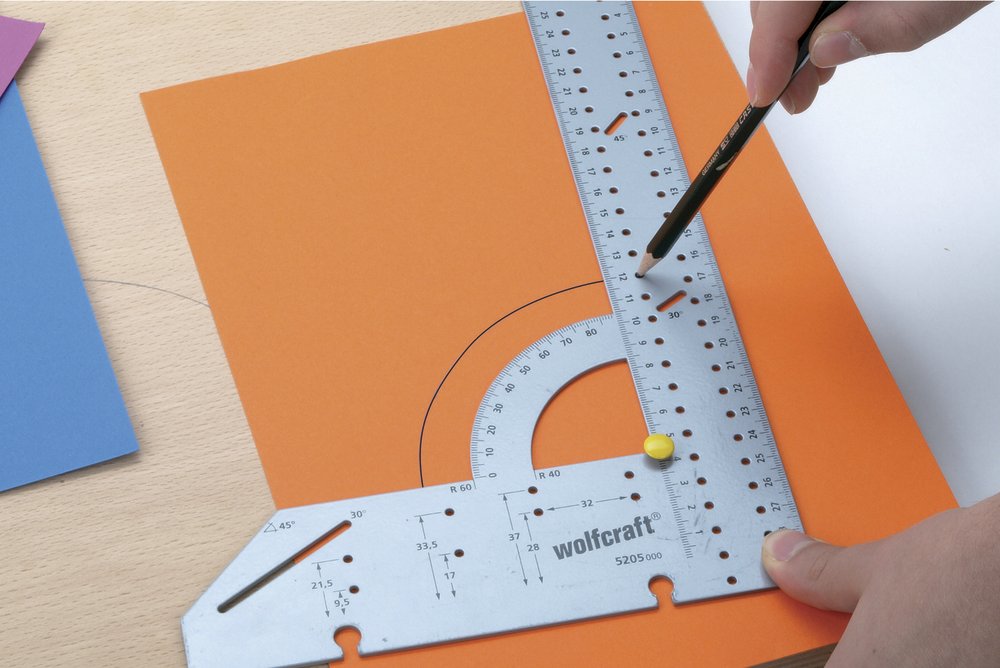 Wolfcraft 5205000 úhelník univerzální