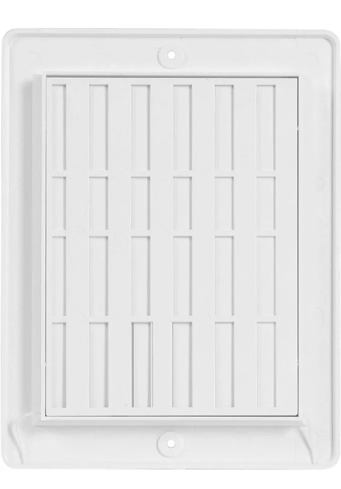 HACO Mřížka 150x200mm větrací s rámečkem uzavíratelná bílá 0209