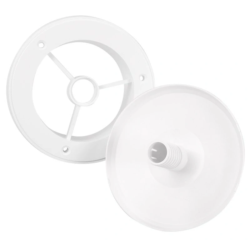 HACO Ventil talířový s regulací TV O 120 mm, bílý 0419