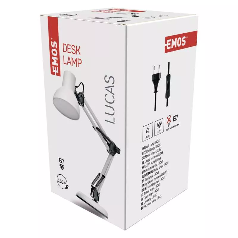 Lampa stolní Lucas Z7609W