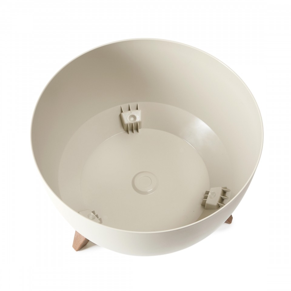 Plastová mísa Roma 290 mmm, krémová 121825 007 LA880