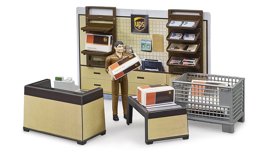 BRUDER 62250 Bworld UPS kancelář BR 62250