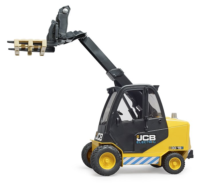 BRUDER 2512 JCB vysokozdvižný vozík s paletou