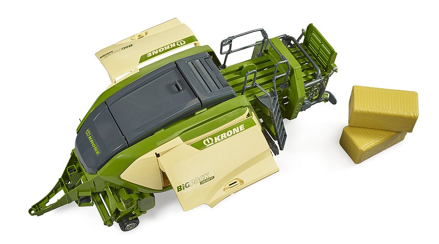 BRUDER 2033 Krone Big Pack 1290HDP VC lis na balíky