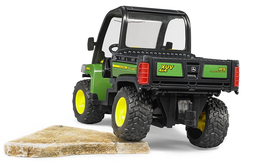 BRUDER 2491 Zelené AUTO JOHN DEERE Gator XUV 855D BR 2491