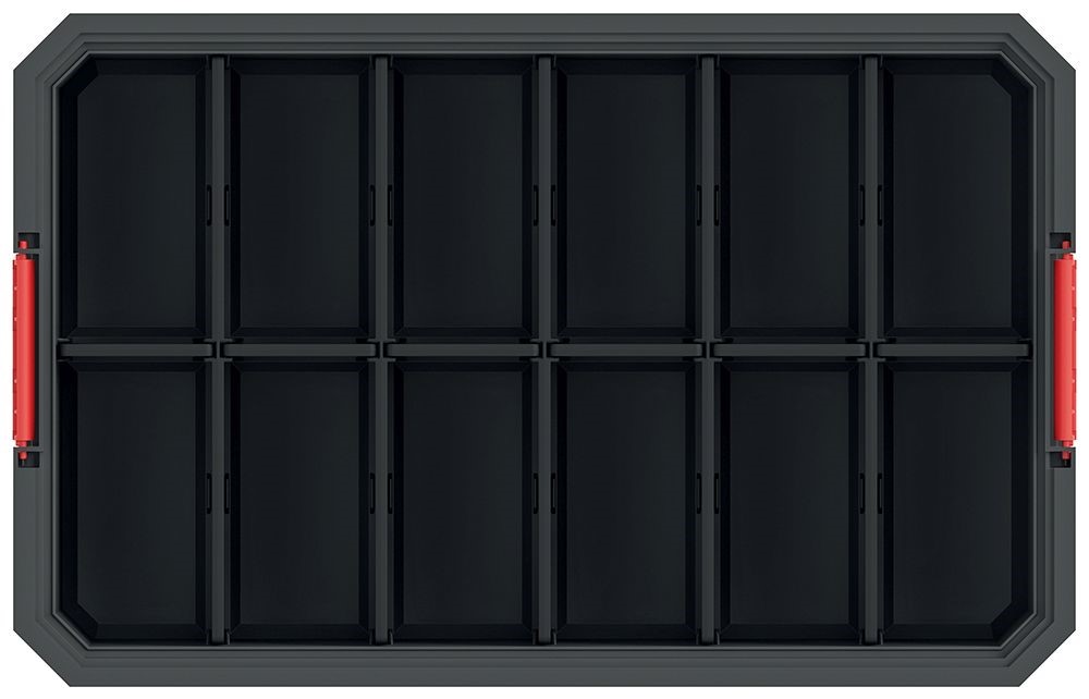 Modulární přepravní box s přepážkami MODULAR SOLUTION 520x327x125 KISTENBERG KMS553510S-S411