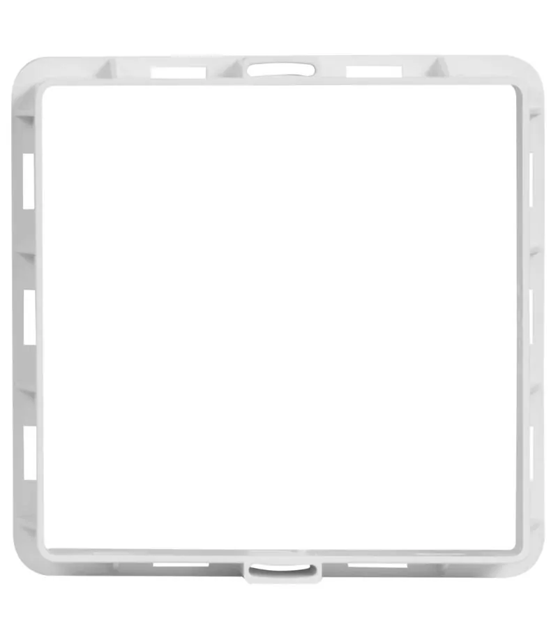 HACO Mřížka 200x200mm větrací s rámečkem a síťovinou bílá 0203