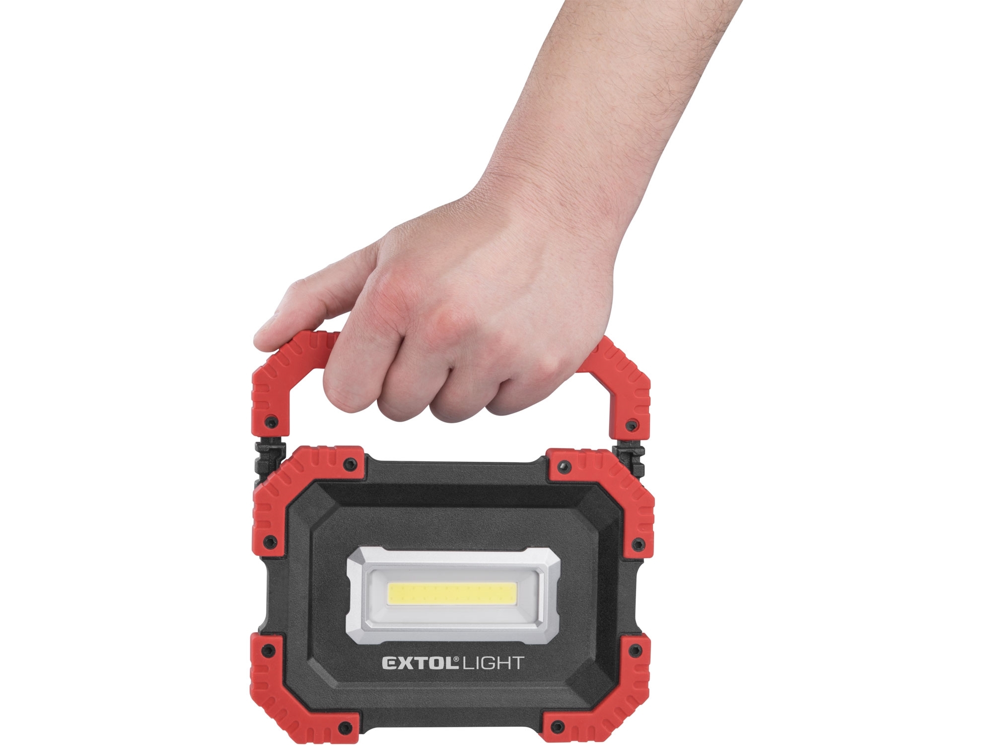 Reflektor LED, 1000lm, USB nabíjení s powerbankou, Li-ion EXTOL LIGHT 43272