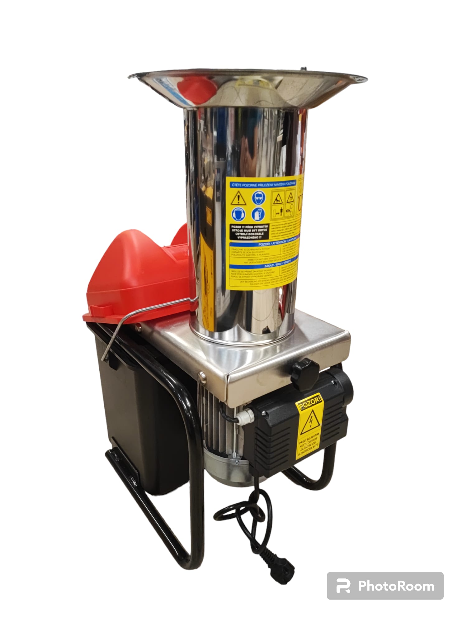 Drtič ovoce VARES FRUIT SHARK 1,1 kW, celonerezový