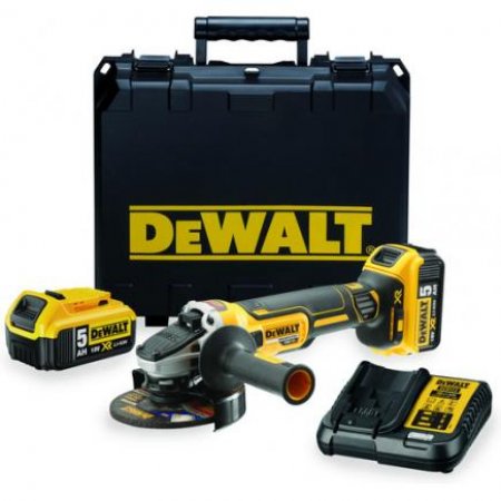 Dewalt DCG405P2-QW bruska bezuhlíková 18V 125mm