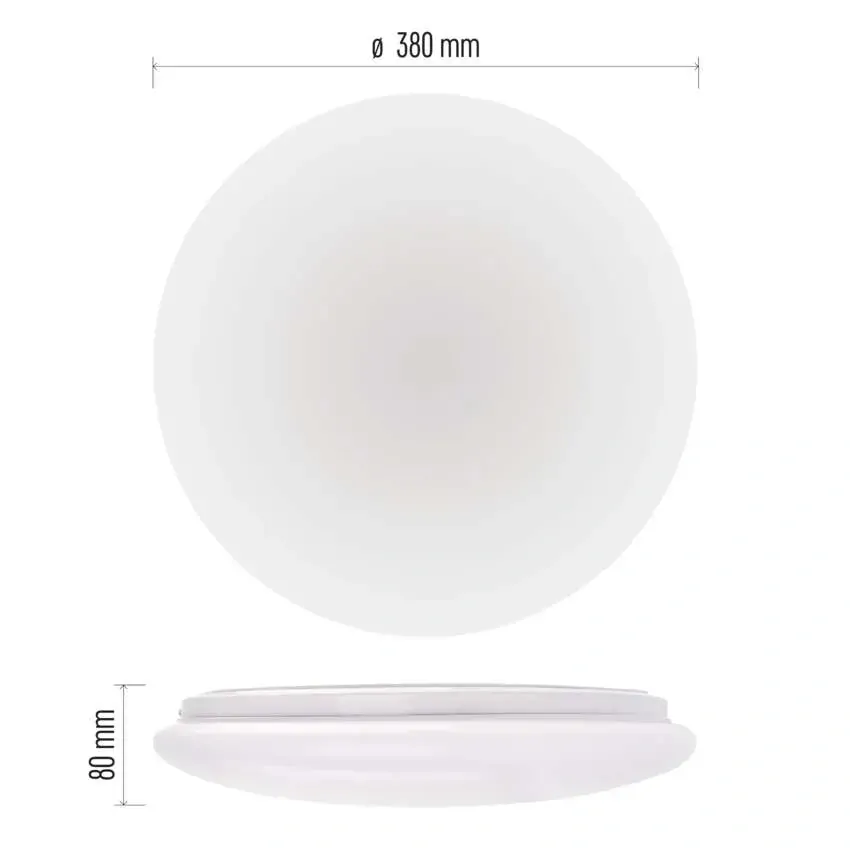 LED přisazené svítidlo FIONI kruhové bílé 24W neutrální bílá IP44 EMOS 1539085245