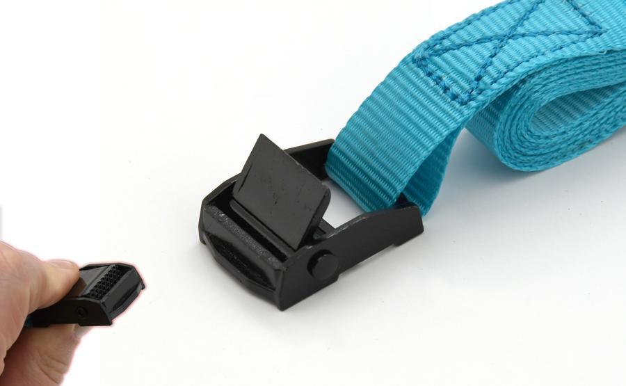 Popruh upínací 4x2m TÜV BLUE WAY COMPASS 02266